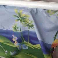 پرده اتاق کودک تمیز