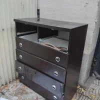 دراور قهوه ای سوخته|جاکفشی، کمد، دراور|تهران, پرستار|دیوار