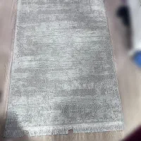 قالی ۱*۱/۵ متر استخونی صدفی رنگ