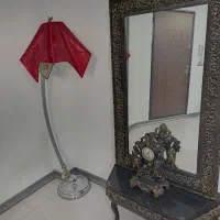 تخت خواب دونفره با تشک و اینه کنسول|تخت و سرویس خواب|کرج, خرمدشت|دیوار