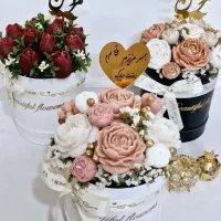 باکس گل شمع، مناسب روز پدر، مادر ، معلم ،|صنایع دستی و سایر لوازم تزئینی|مشهد, آزادشهر|دیوار