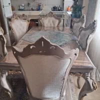 میز نهارخوری درحد نو ۶ نفره|میز و صندلی غذاخوری|قزوین, |دیوار