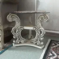 مبل سلطنطی ۹ نفره کم کارکرده با میزعسلی|مبلمان خانگی و میز عسلی|ساوه, |دیوار