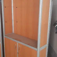 کمدچوبی MDF با چارچوپ آلومینیوم