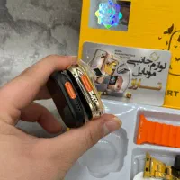 ساعت هوشمند اپل واچ طلایی و مشکی با بند استیل|ساعت|کرج, گلشهر|دیوار