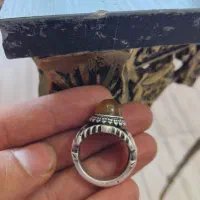 انگشترنقره سینه عقاب|کلکسیون اشیاء عتیقه|قیدار, |دیوار