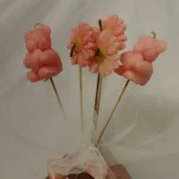 دسته گل شمعی/ عروسک شمعی|صنایع دستی و سایر لوازم تزئینی|تهران, بهارستان|دیوار