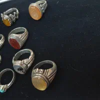 انگشتر نقره مردانه