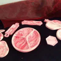 ست پذیرایی سنگ مصنوعی|ظروف سرو و پذیرایی|شیراز, دشت چنار|دیوار