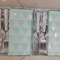 کارد چنگال سرامیکی یونیک