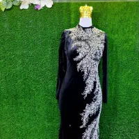 کرایه لباس مجلسی مزون دخترانه عروس نجمه صمدی|لباس|مشهد, قائم|دیوار