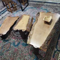 میز جلو مبلی تمام چوب|مبلمان خانگی و میز عسلی|بجنورد, |دیوار