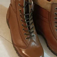 بوت تمام چرم اصل سایز 41
