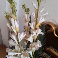 گل مصنوعی با سبد حصیری|گل مصنوعی|تبریز, |دیوار