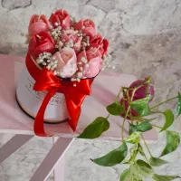 باکس شمع رز