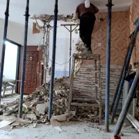 استادکار تخریب تخریبکاری کندن تراشیدن...