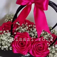 دسته گل وباکس گل