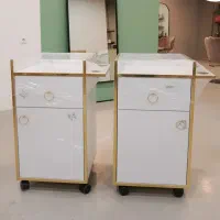 کمد آرایشگاهی یک کشو، چرخدار،کیفیت لوکس