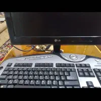 مانیتور ال جی flat همراه با صفحه کاید