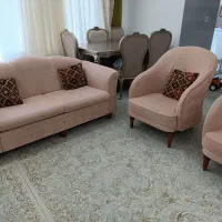 مبل 7نفره(یک عددسه نفره،یک دونفره و دو عددتک‌نفره)