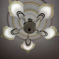 لوستر ۵شاخه|لوستر و چراغ آویز|قوچان, |دیوار