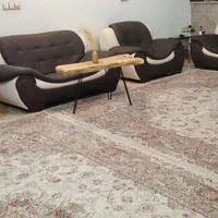 راحتی ۷ نفره چرم|مبلمان خانگی و میز عسلی|ملایر, |دیوار