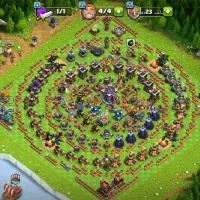 کلش لول ۱۱۱ اکانت ناب