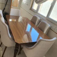 میز ناهار خوری ۶ نفره در حد درحد