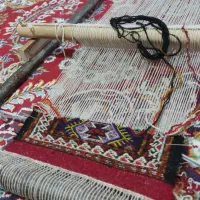 گلیم   سنتی کار در منزل|گلیم، جاجیم، گبه|بجنورد, |دیوار