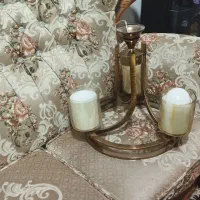 لوستر دوعدد هشت شاخه ویک عدد سه شاخه