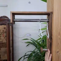 چوب لباسی و رگال لباس چوبی