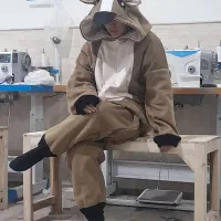 سرهمی تدی پتو کوسه استیچ آنجل لبوبو عروسکی