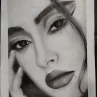 سفارش چهره سیاه قلم و رنگی