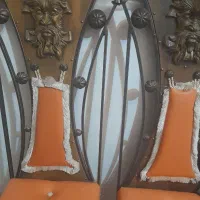 ۴ عدد صندلی فرفورژه سنگین