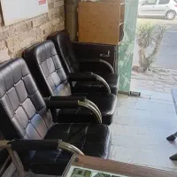میز مدیریت و صندلی مدیریت فایل اسناد وجلو میزی