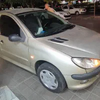 206 تیپ 2 تمام رنگ شاسی سالم