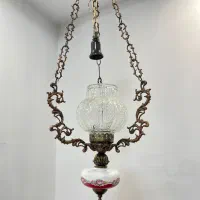 لوستر و دیوارکوب ،تک شعله آنتیک خاص قدیمی