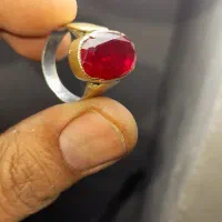 انگشتر یاقوت قدیمی|جواهرات|کرمانشاه, |دیوار