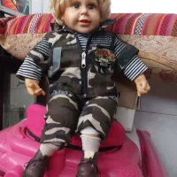 عروسک بزرگ.عروسک دست وپا گوشتی