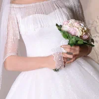 لباس عروس تمام شاین سایز ۳۴ تا ۳۶|لباس|دوگنبدان, |دیوار