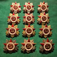 کلکسیون ۱۲ عدد مدال نقره جنگ کبیر میهنی شوروی