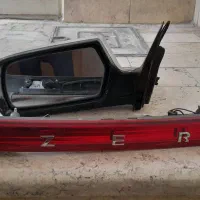 آیینه بغل،چراغ عقب و وسط azera، چراغ جلو ۲۰۶توافقی