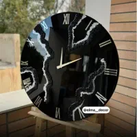 ساعت،تابلو و ظروف لوکس رزینی|ساعت دیواری و تزئینی|کرج, اصفهانی‌ها|دیوار