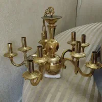 لوستر برنجی