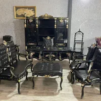 مبلماناداری دسته طرح دار طلایی ۱|دفتر کار|ساری, |دیوار