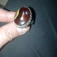 انگشتر عقیق ناب سلیمانی