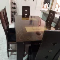 میز نهار خوری|میز و صندلی غذاخوری|فردوس (خراسان), |دیوار