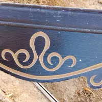 کتیبه ۴متره کسی لازم داشت بیاد پیوی|پرده، رانر، رومیزی|نهاوند, |دیوار