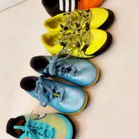 کتونیهای سالنی وچمنی خارجی نو تضمینی بچگانه