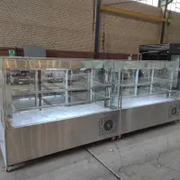 یخچال ویترینی مکعبی قنادی